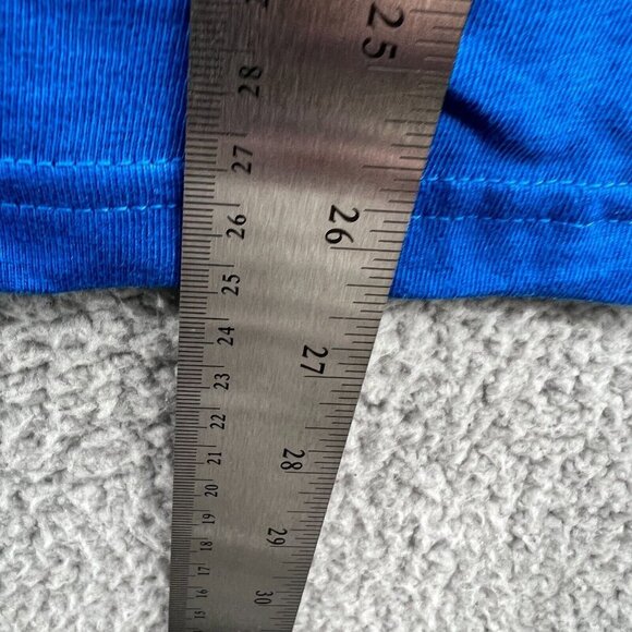 Blue Gear Mens Shirt Small Blue Purple‎ Blue 100% Cotton Colorblock Short Sleeve - Picture 9 of 10